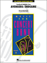 Avengers: Endgame Concert Band sheet music cover Thumbnail